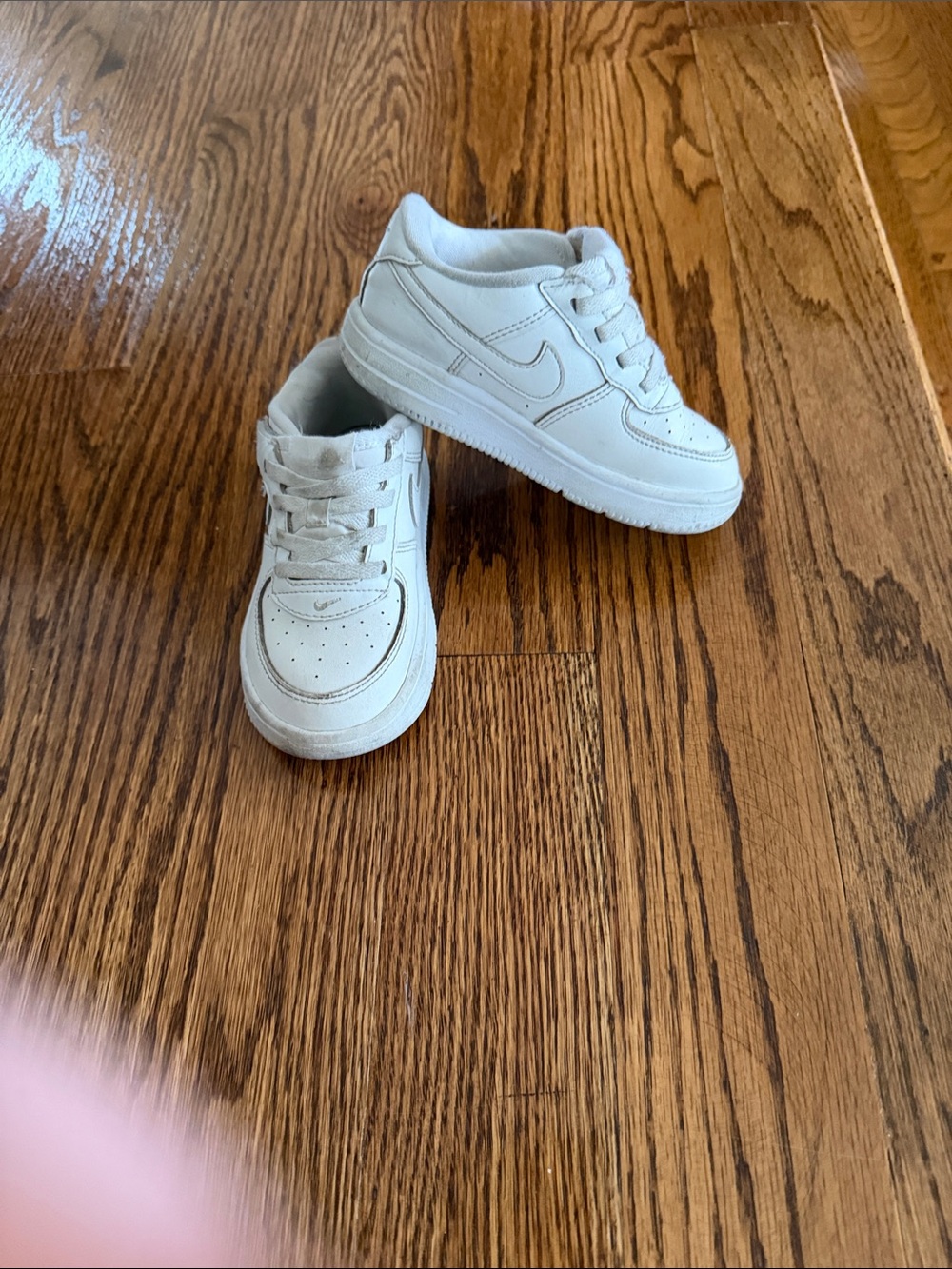 Nike Kids White Low-Top Sneakers